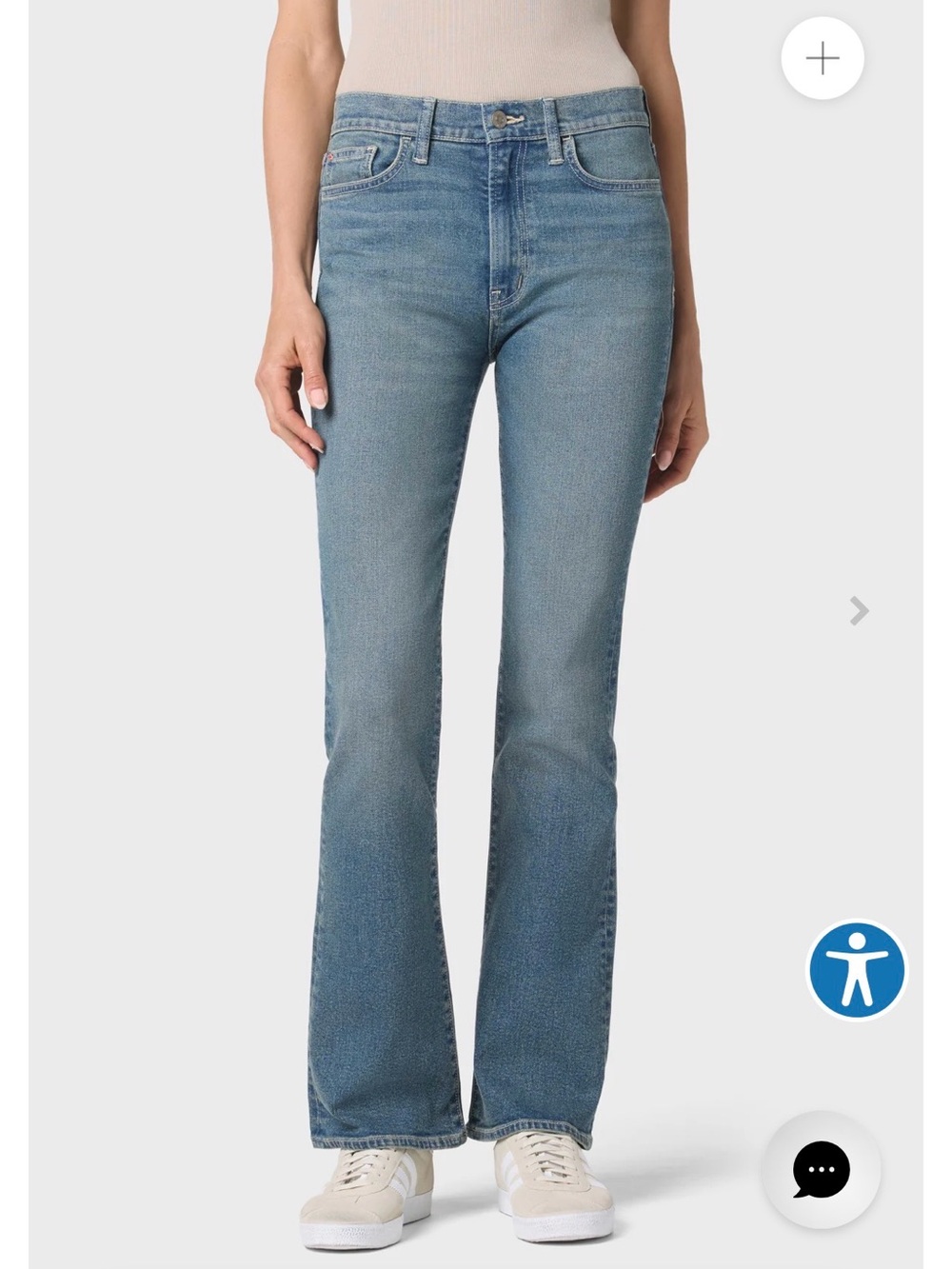 NWT Hudson Blair Bootcut Jeans Women’s Size 31 Medium Wash